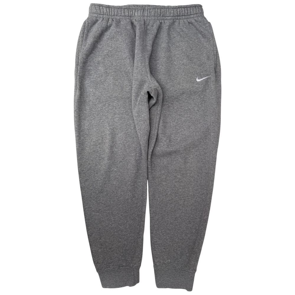 Nike Sweatpants Mens Large Gray Small Swoosh Athletic Jogger Pants